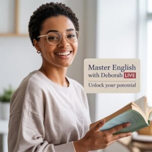 Master English with Debora – Live, Interactive Online Classes